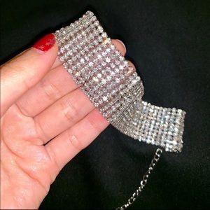 Rhinestone Choker